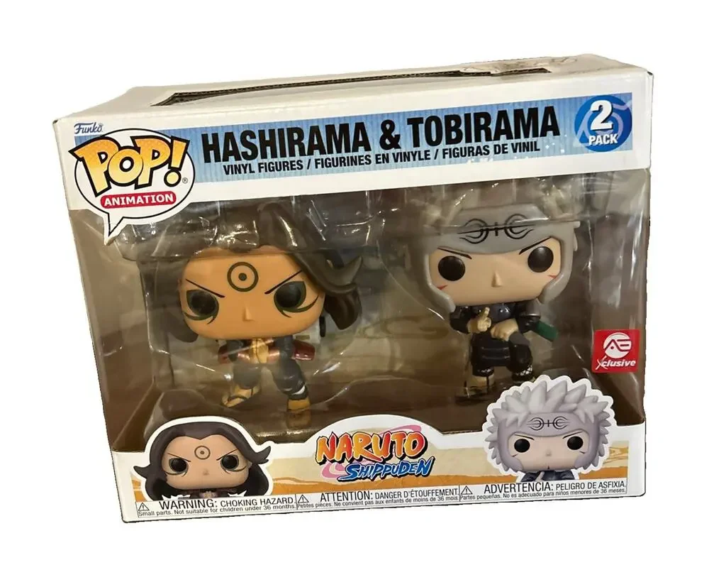Funko Pop! Animation Naruto Shippuden Hashirama & Tobirama 2-Pack AE Exclusive